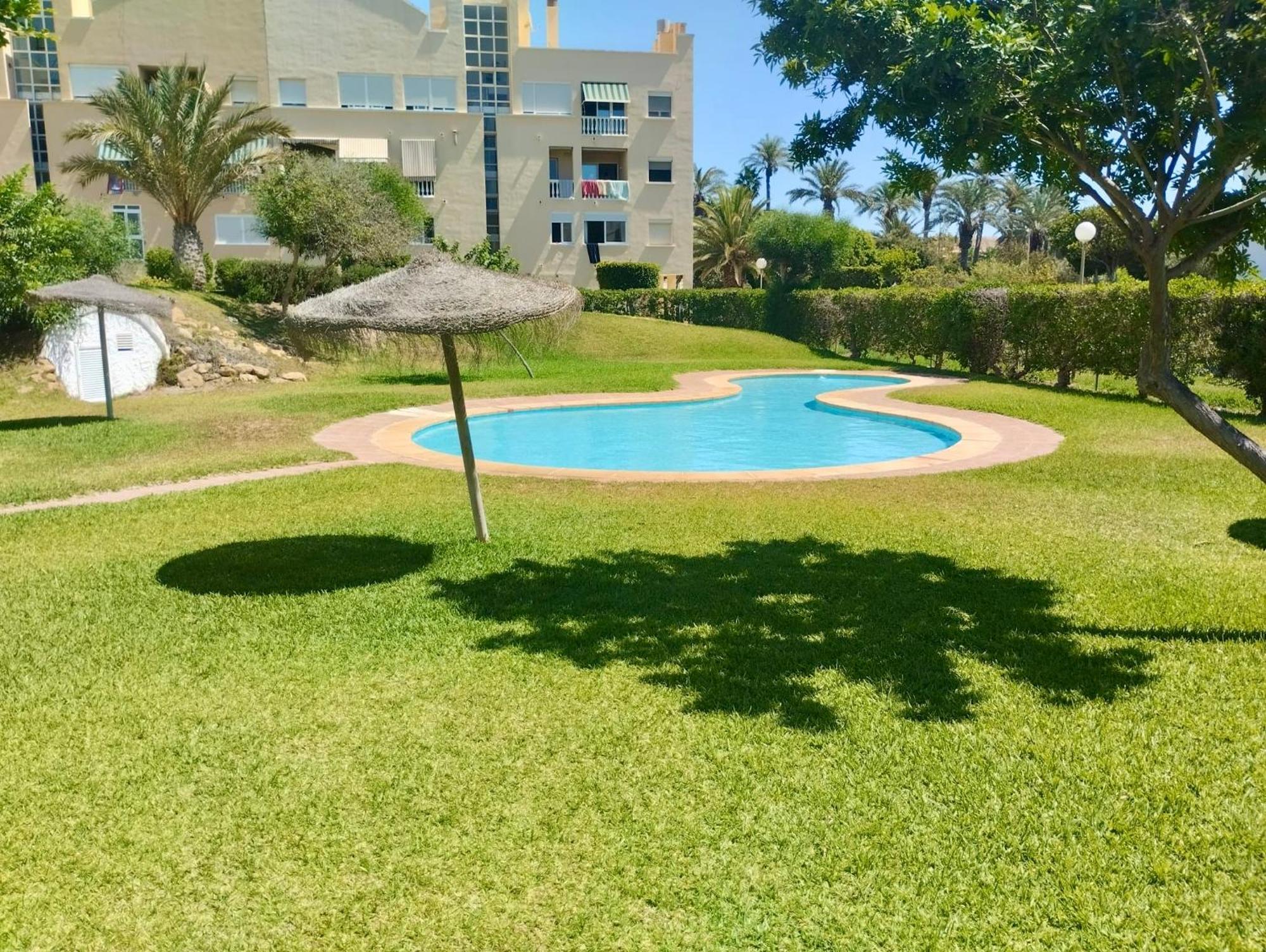 Primera Linea De Playa De Martina Almerimar Exterior foto